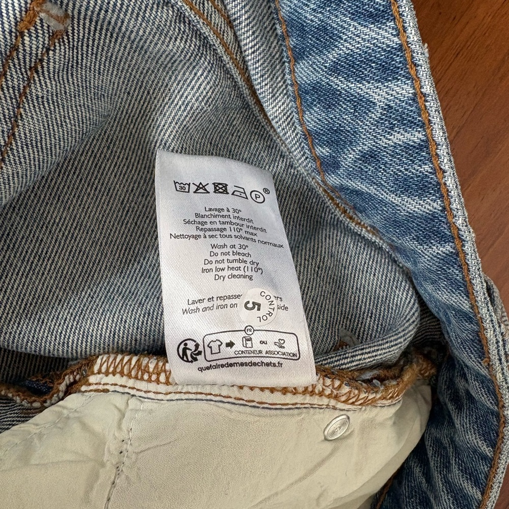 Sezane Le Crop Jeans NWOT - Picture 7 of 10